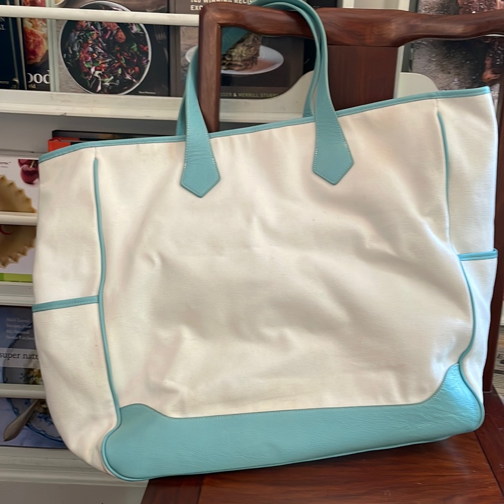 Summer Canvas Lined Tote